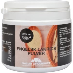 Lakrids, engelsk pulver 150 g