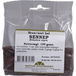 Sennep, brun, hel 100 g