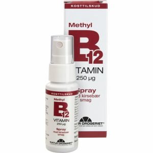 B12-vitamin spray 250 μg 25 ml