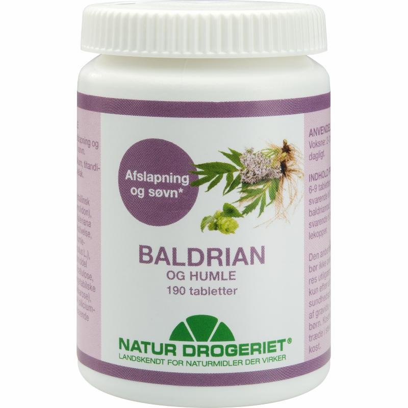 Baldrian/Humle tabl.190 stk