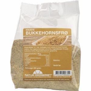 Bukkehornsfrø knust 250 g