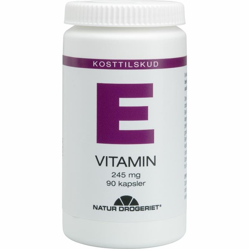 E-vitamin kapsel 90 stk.