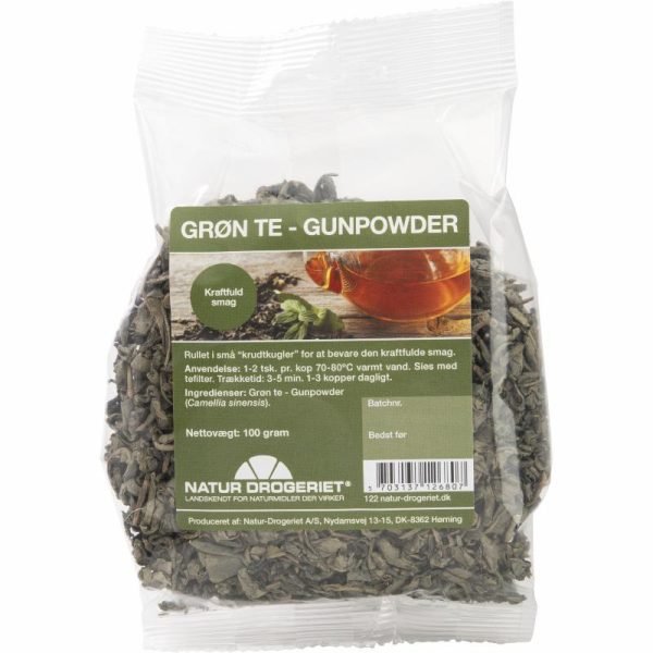 Grøn te - Gunpowder 100 g