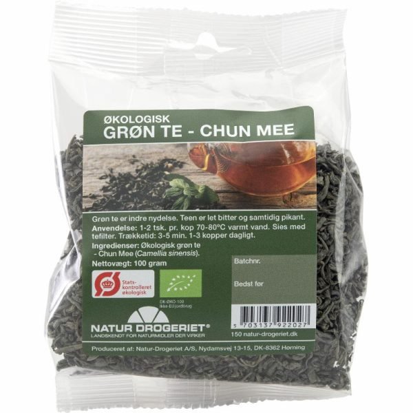 Grøn te – Chun Mee 100 g Øko