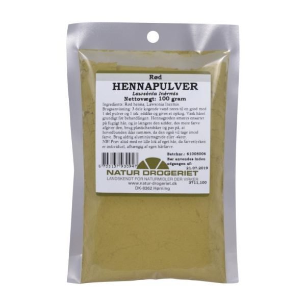 Hennapulver rød 100 g