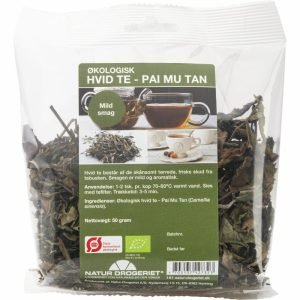 Hvid te - Pai Mu Tan 50 g Øko
