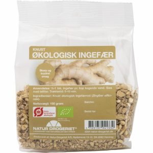 Ingefær, knust, 100 g Øko