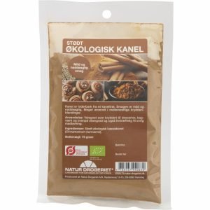 Kanel stødt 75 g Øko
