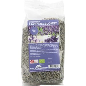 Lavendelblomst 100 g. Øko