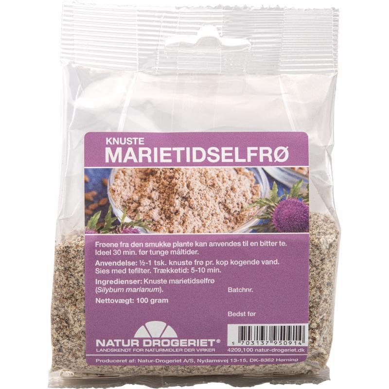 Marietidselfrø knust 100 g