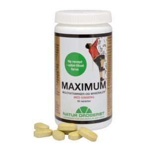 Maximum m/ginseng 90 stk