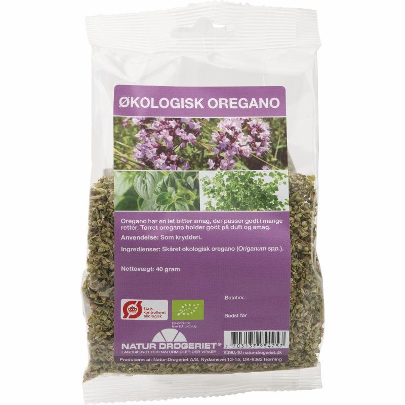 Oregano skåret 40 g Øko