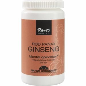 Ginseng kaps rød 400 mg 90 stk