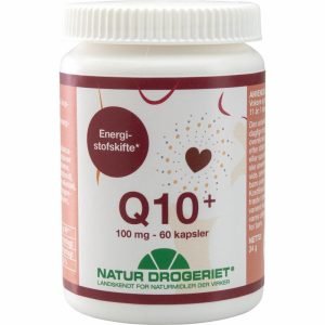 Q10+ kapsler 100 mg 60 stk