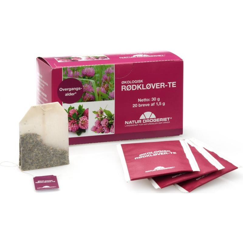 Rødkløver tebreve 20 breve Øko - Billede 2