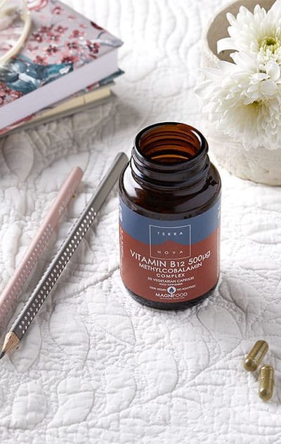 B12 500 ug Complex, 50 caps - Billede 2