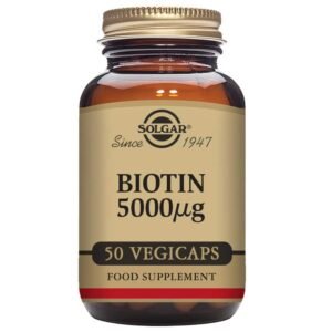 Biotin 5000 ug, 100 caps