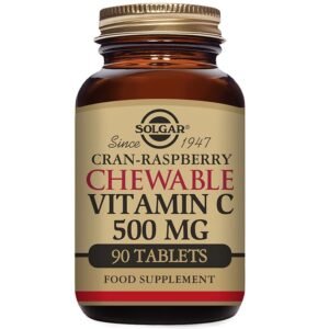 Chewable Vitamin C 500 mg. Cranberry/Raspberry, 90 tabl