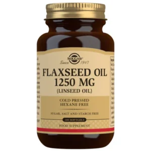 Flaxseed Oil 1250 mg (Hørfrøolie), 50 softg