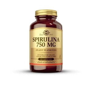 Spirulina Vegetarian 750mg, 80 Caps