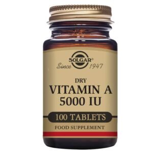 Vitamin A 5000 IU (Dry), 100 tabl