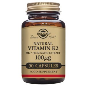 Vitamin K2 100 ug, 50 caps
