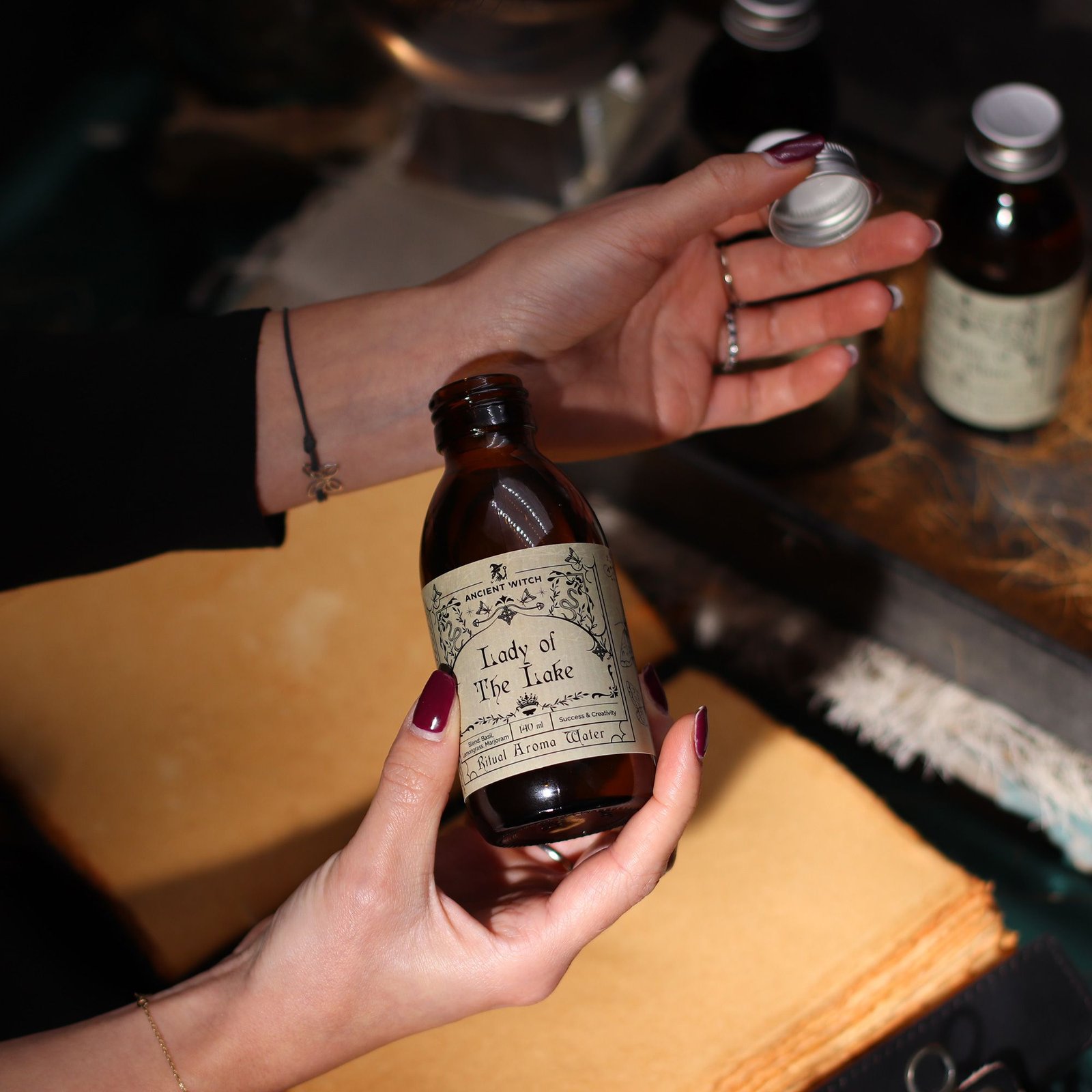 Ancient Witch Ritual Water - Caribbean Sea Water - Billede 8