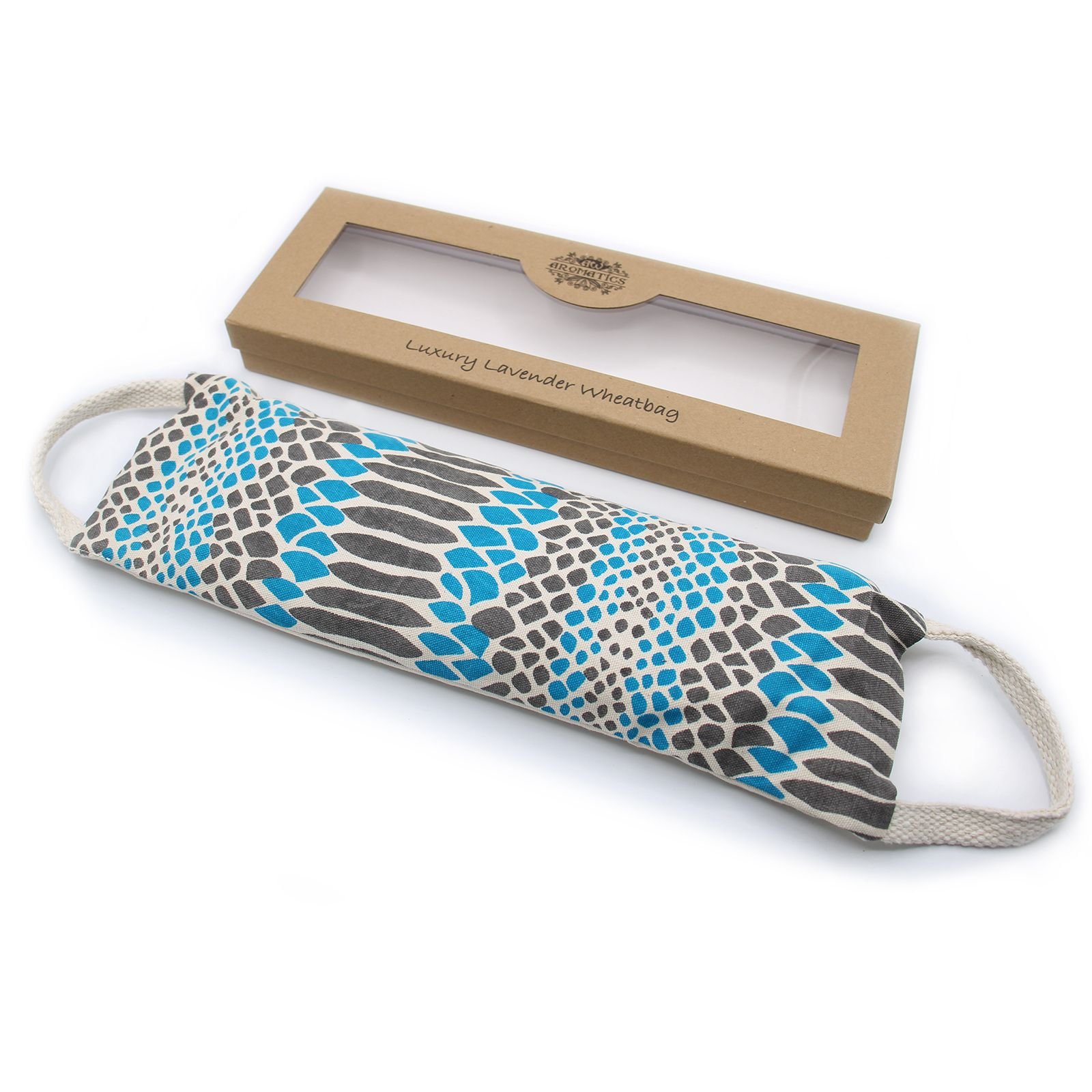 Luxury Lavender Wheat Bag in Gift Box - Butterfly & Roses - Billede 4