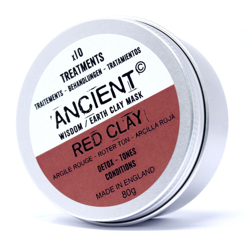 Red Clay Face Mask 100g - Billede 2