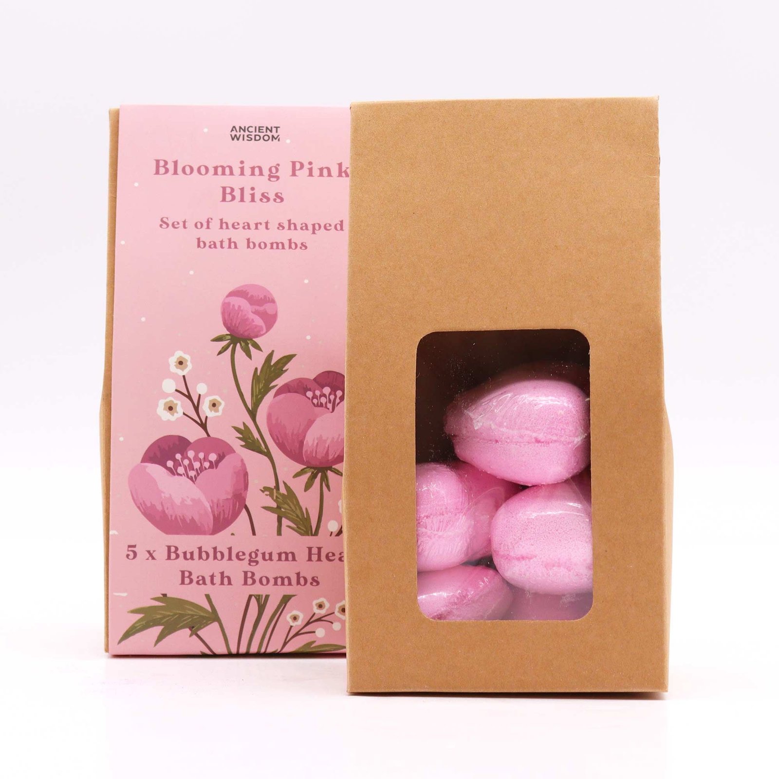 Blooming Pink Bliss Bath Heart Gift Set - Billede 3