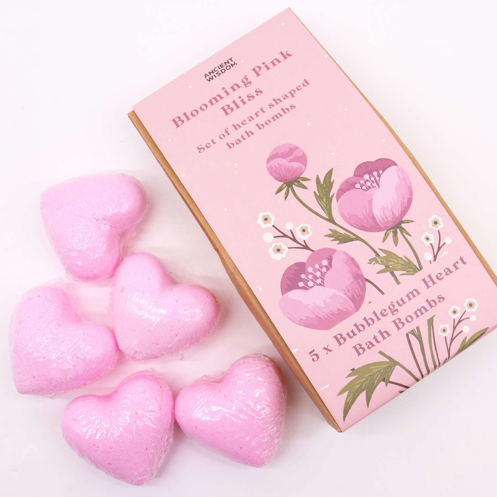 Blooming Pink Bliss Bath Heart Gift Set - Billede 4