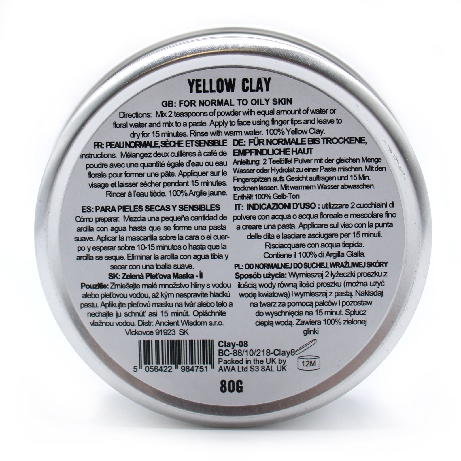 Yellow Clay 80g - Billede 3