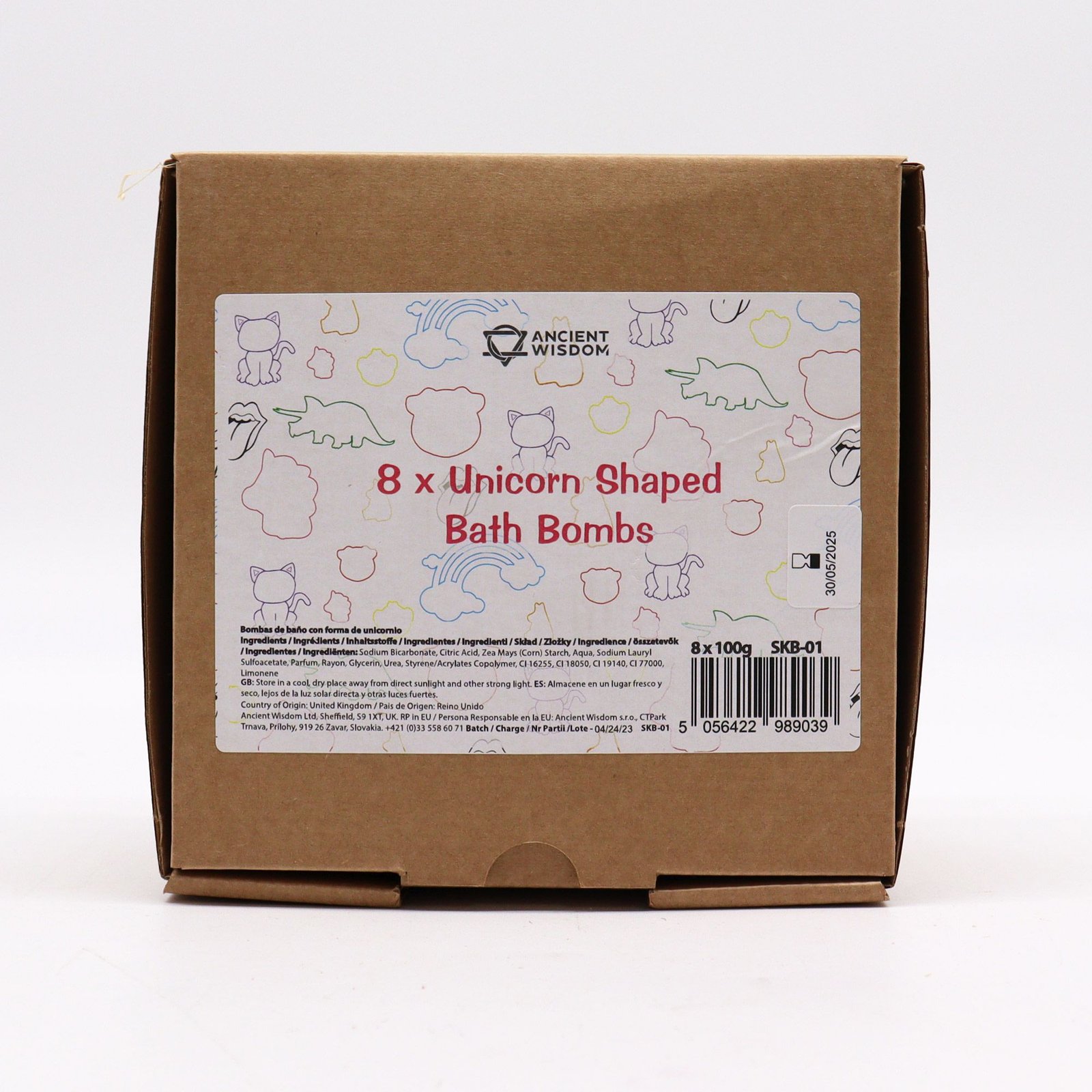 Unicorn Bathbomb 100g - Passion Fruit - Billede 5