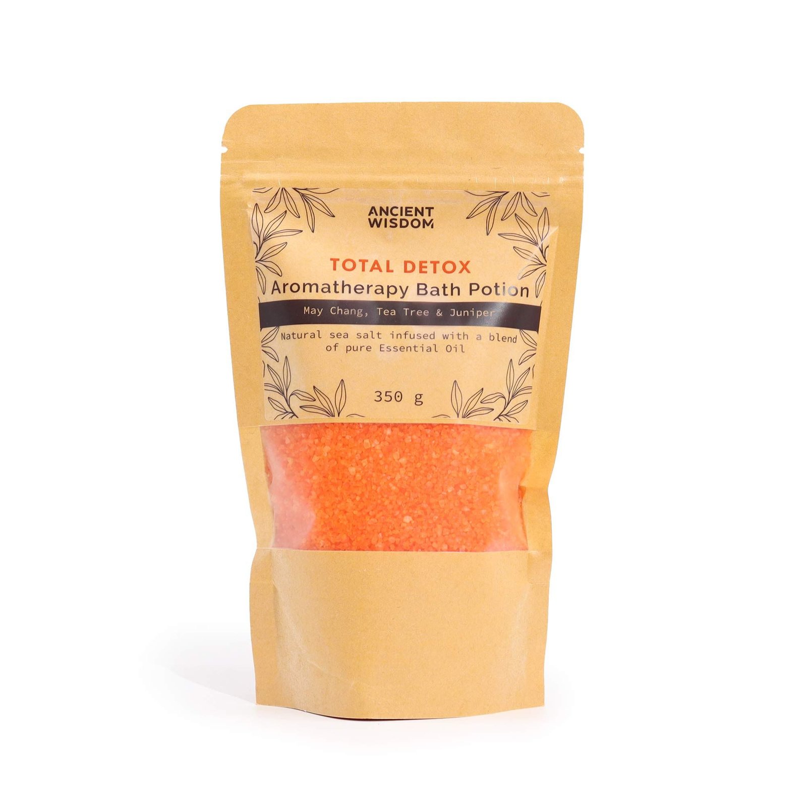 Aromatherapy Bath Potion in Kraft Bag 350g - Total Detox - billede 3