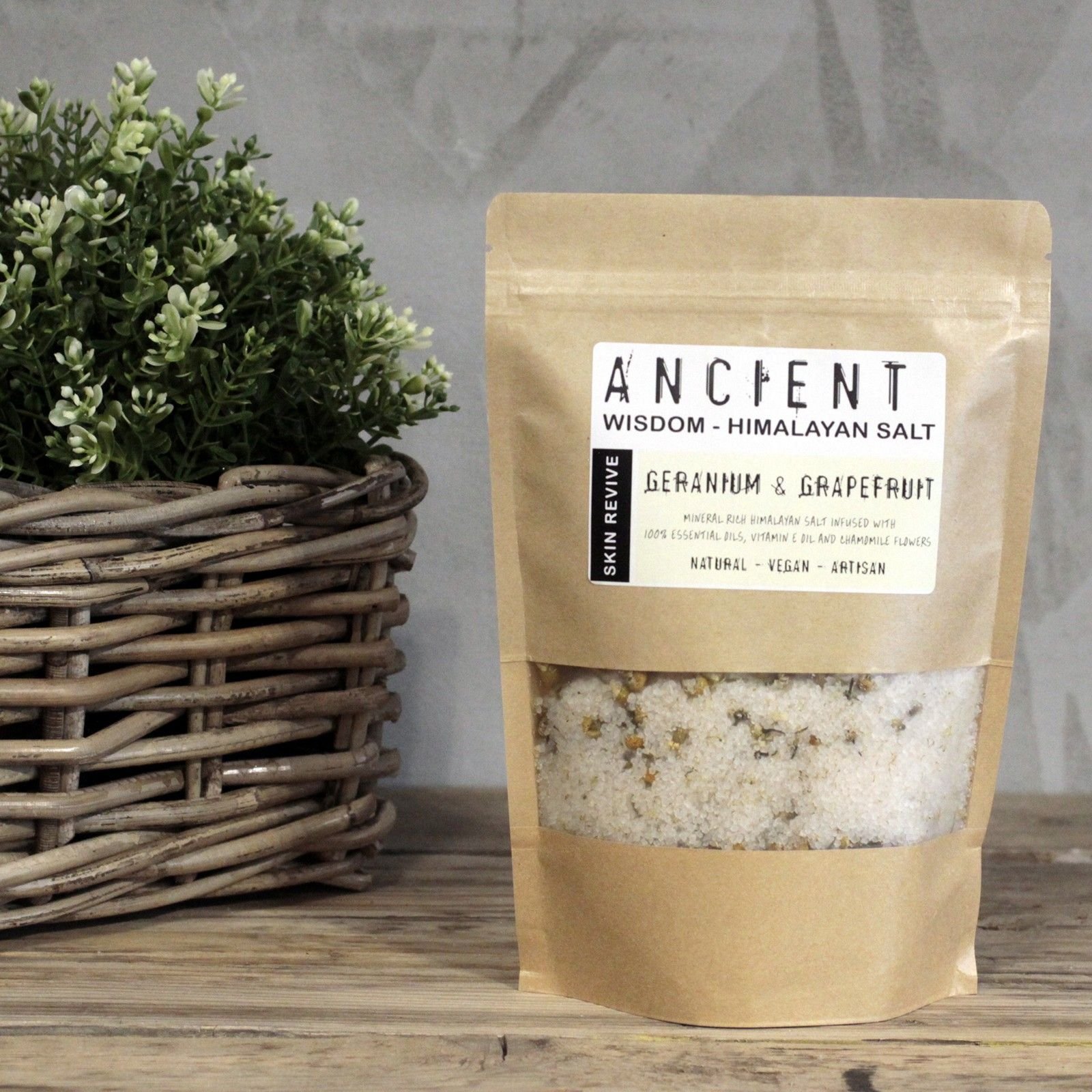 Himalayan Bath Salt Blend 500g - Skin Revive - Billede 3