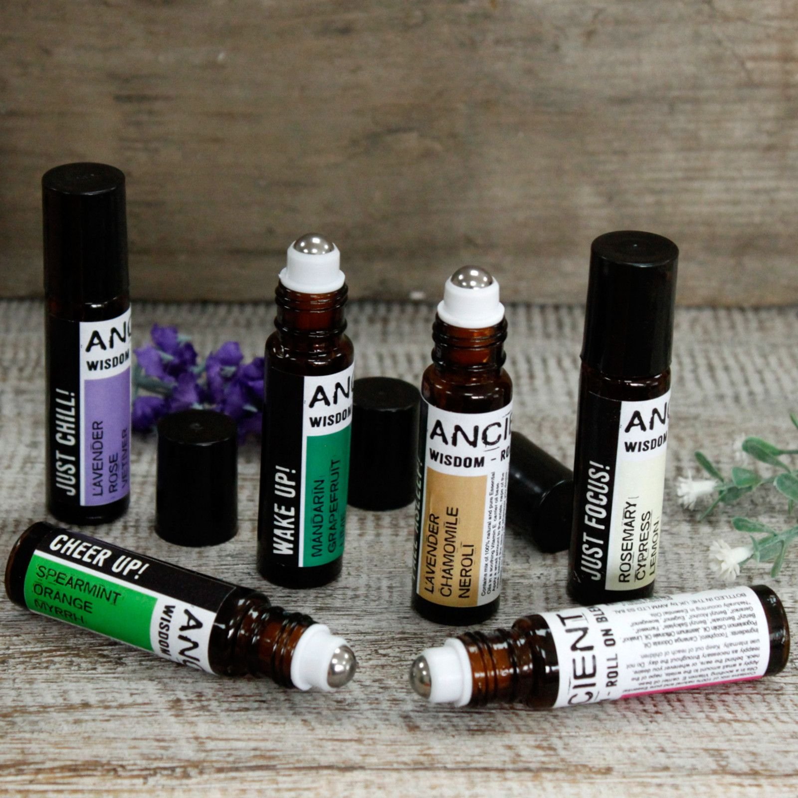 10ml Roll-On Æterisk Olie Blanding - Slap Af! - Billede 11