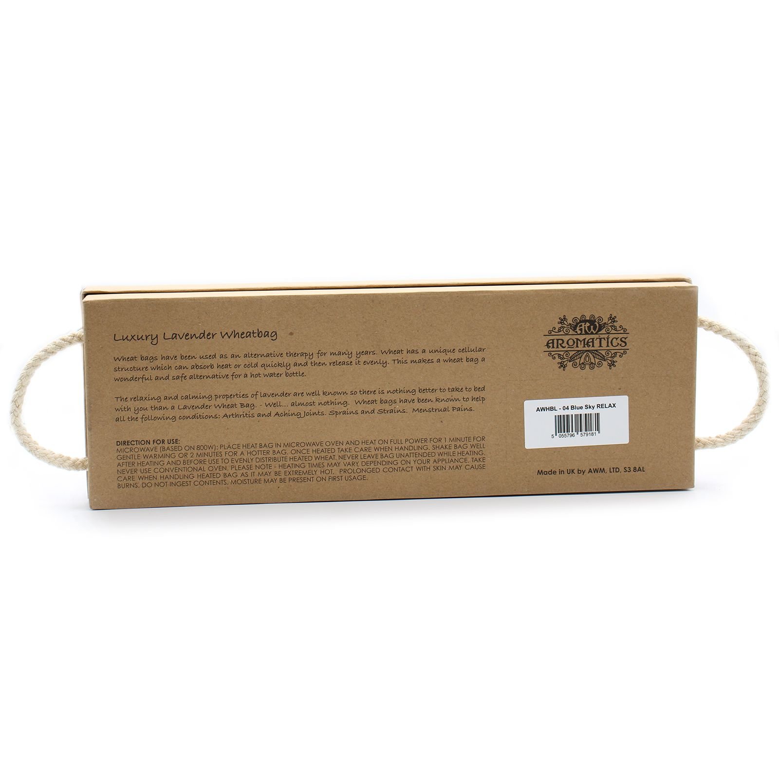 Luxury Lavender Wheat Bag in Gift Box - Blue Sky RELAX - Billede 5