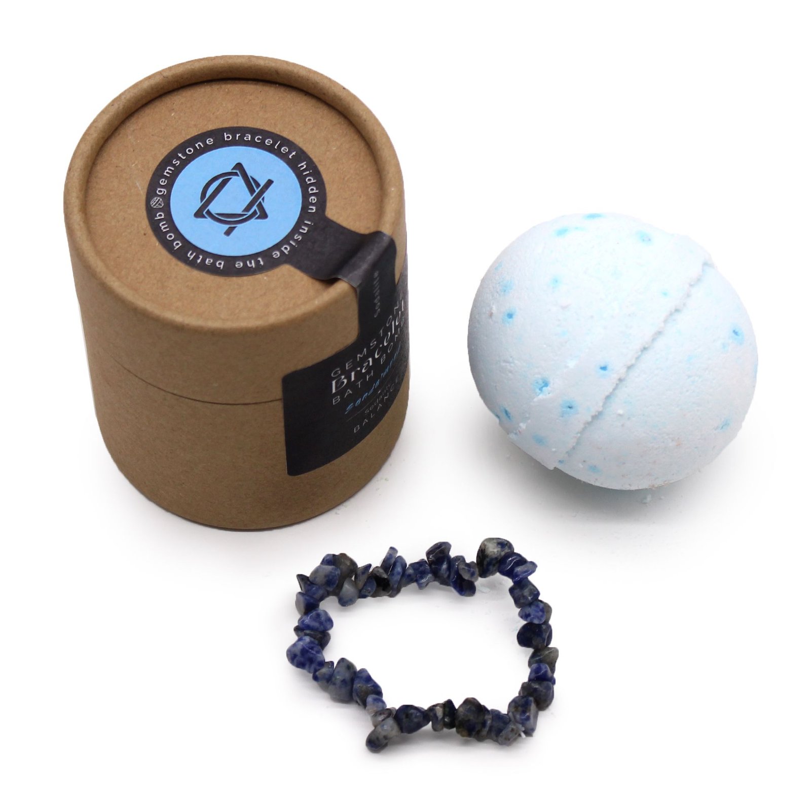 Sodalite Gem Bracelet Bath Bomb - Billede 3