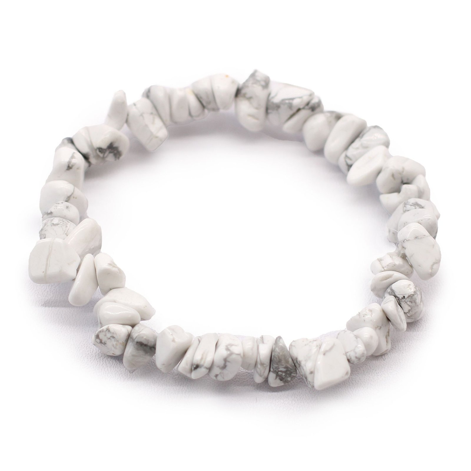 White Jasper Gem Bracelet Bath Bomb - Billede 8