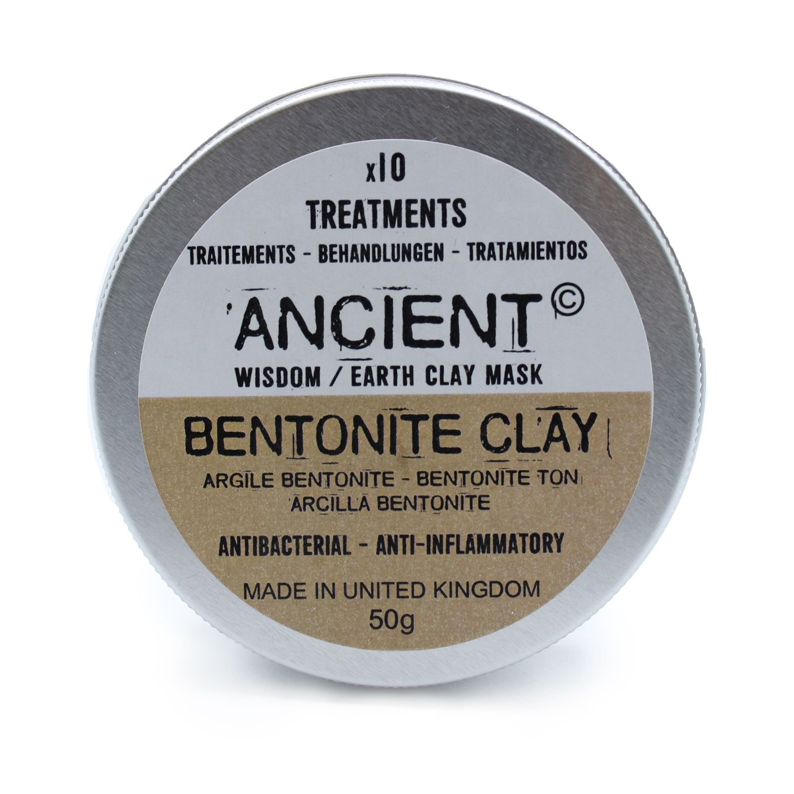Bentonite Clay 50g - Billede 2