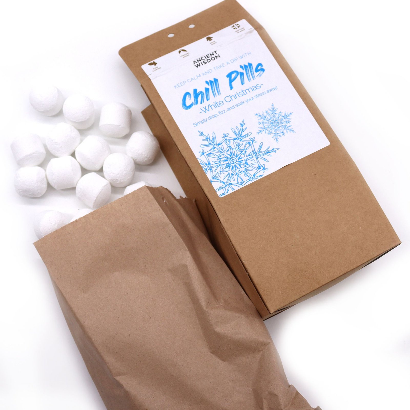 Chill Pills Gift Pack 350g - White Christmas - Billede 2
