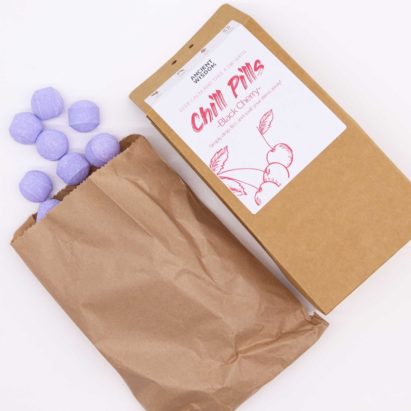 Chill Pills Gift Pack 350g - Black Cherry - Billede 3