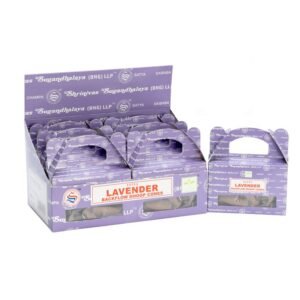 Box of  - Satya Lavender  Backflow Dhoop Cone