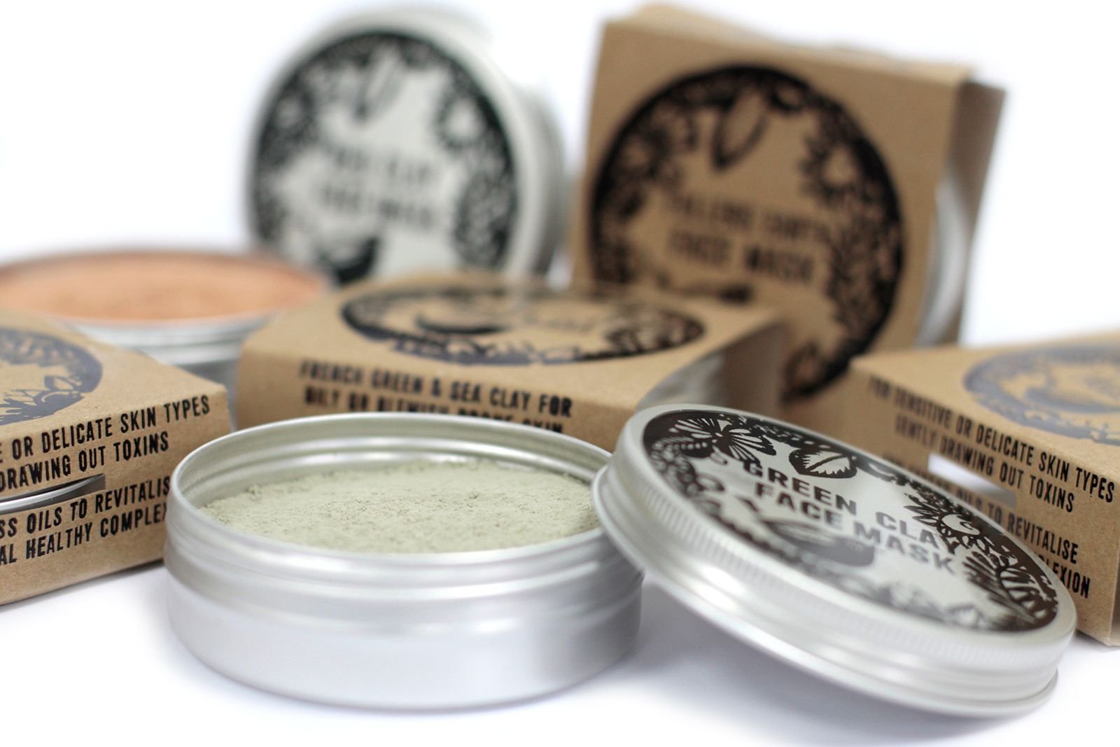 Agnes + Cat Green Clay Face Mask - Billede 5