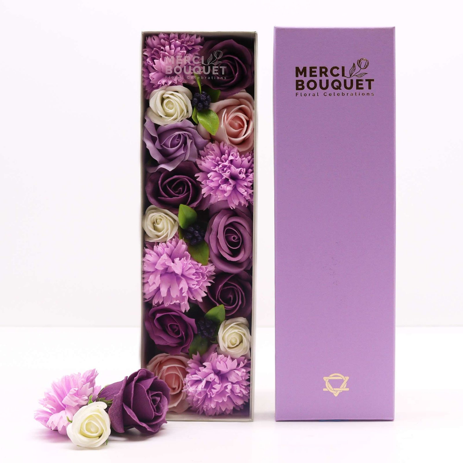 Long Box - Lavender Rose & Carnation - Billede 2