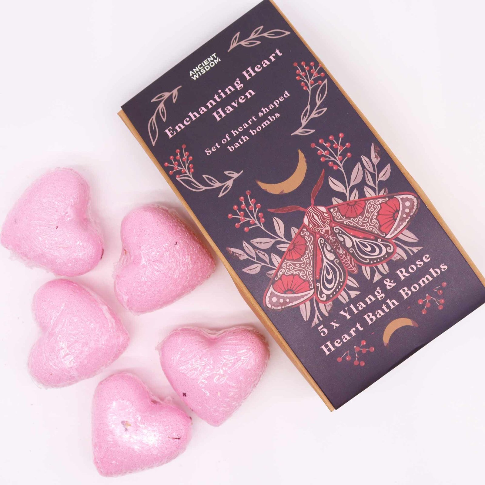 Enchanting Heart Heaven Bath Heart Gift Set - Billede 4