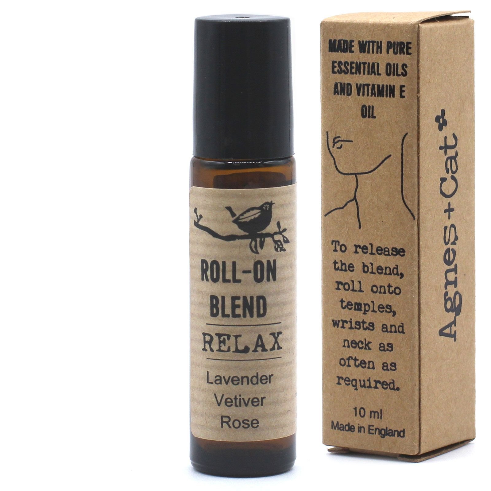 10ml Roll On Essential Oil Blend - RELAX - Billede 2