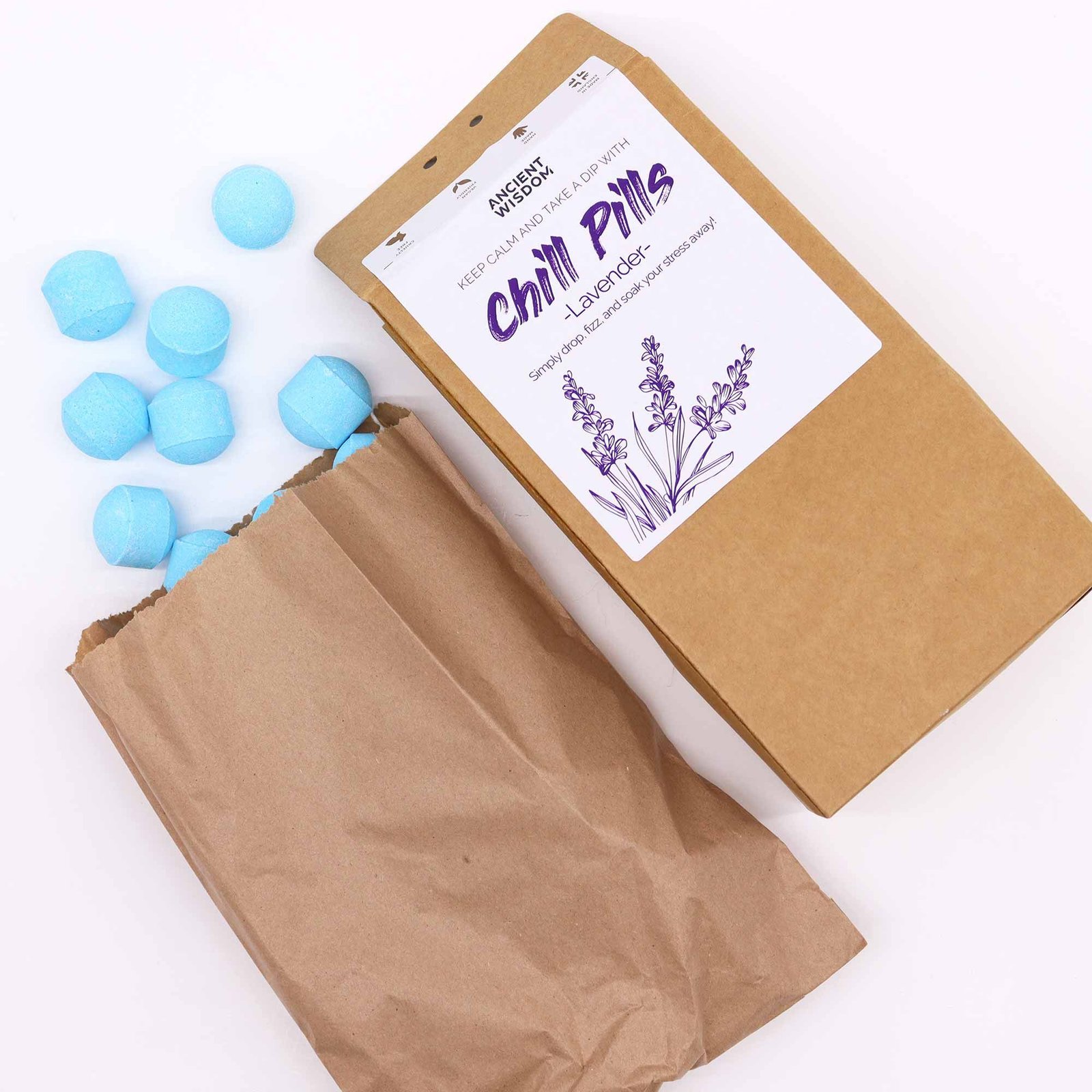 Chill Pills Gift Pack 350g - Lavender - Billede 2