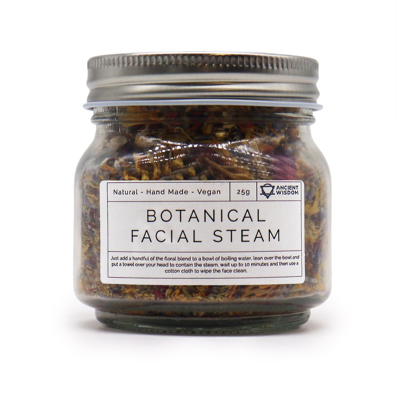 Botanical Facial Steam Blend - Natural 25g - Billede 2