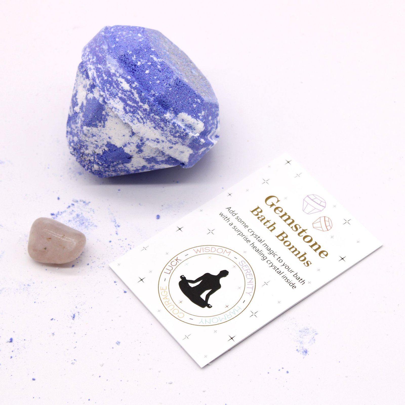 Gemstone Bath Bomb - Very Berry - Billede 5